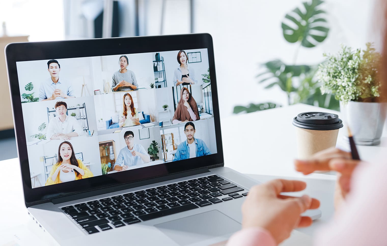 Online Besprechung 